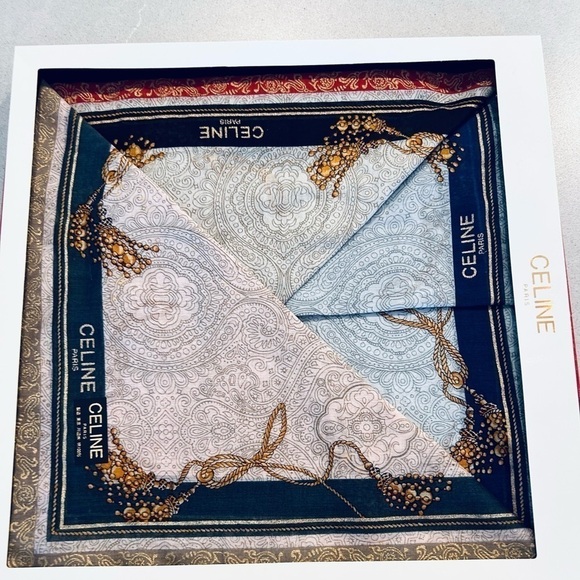 Celine Pocket Squares - Three for the Price of One. - Picture 1 of 10